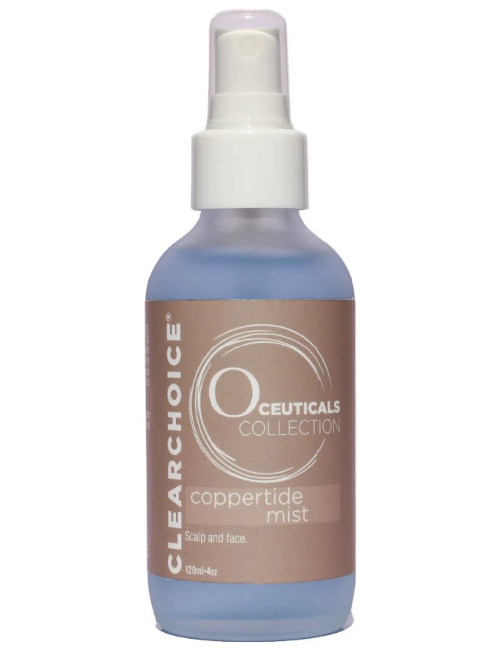 NIB Clearchoice OCEUTICALS COPPERTIDE MIST Scalp and Face 120ML